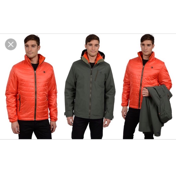 champion 3 in 1 jacket men's